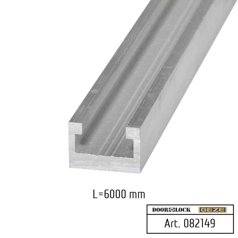 Профиль для крепления альтернативных створок (6000 мм) B=25, H=16,5