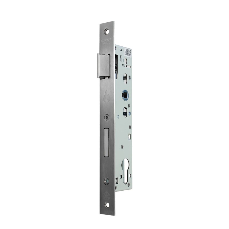 Замок дверной DOORLOCK DL301, цилиндровый, нержавеющая сталь