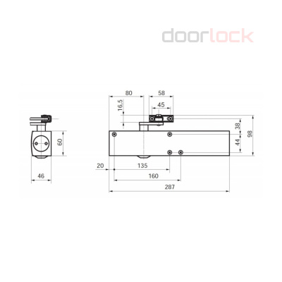 Доводчик GEZE TS4000