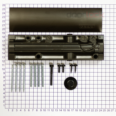 &quot;Доводчик GEZE TS2000 NV BC EN2-4/5 серебристый&quot;