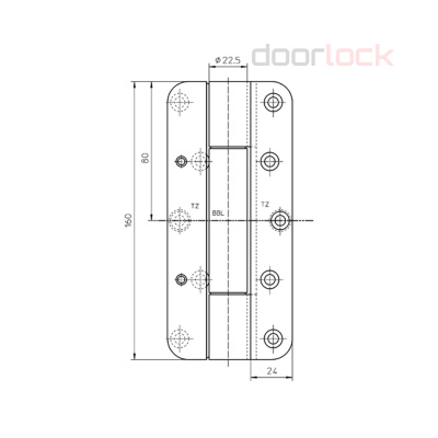 Петля SIMONSWERK VN 1939/160 FD